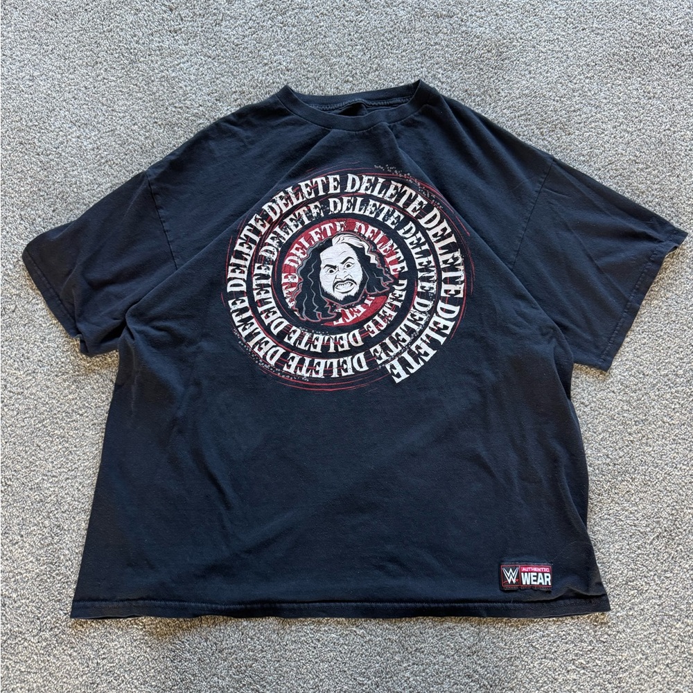 Woken Warrior WWE Black Graphic T-Shirt